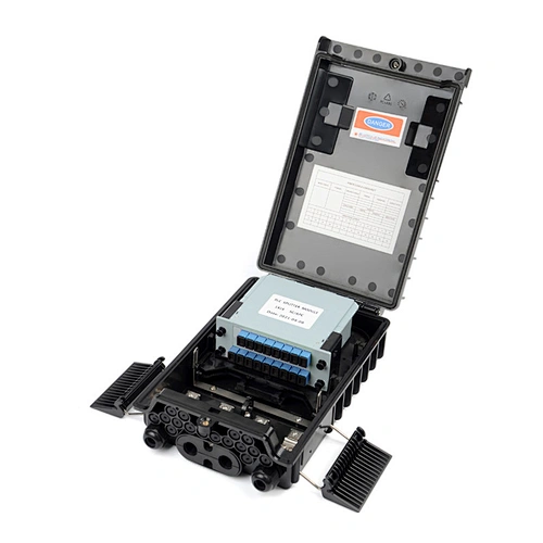 Indoor Outdoor FTTH 1X16 Fiber Optical Ip65 16 Port Cable Splitter Distribution Box 4 In 16 Out Fiber Termination Box